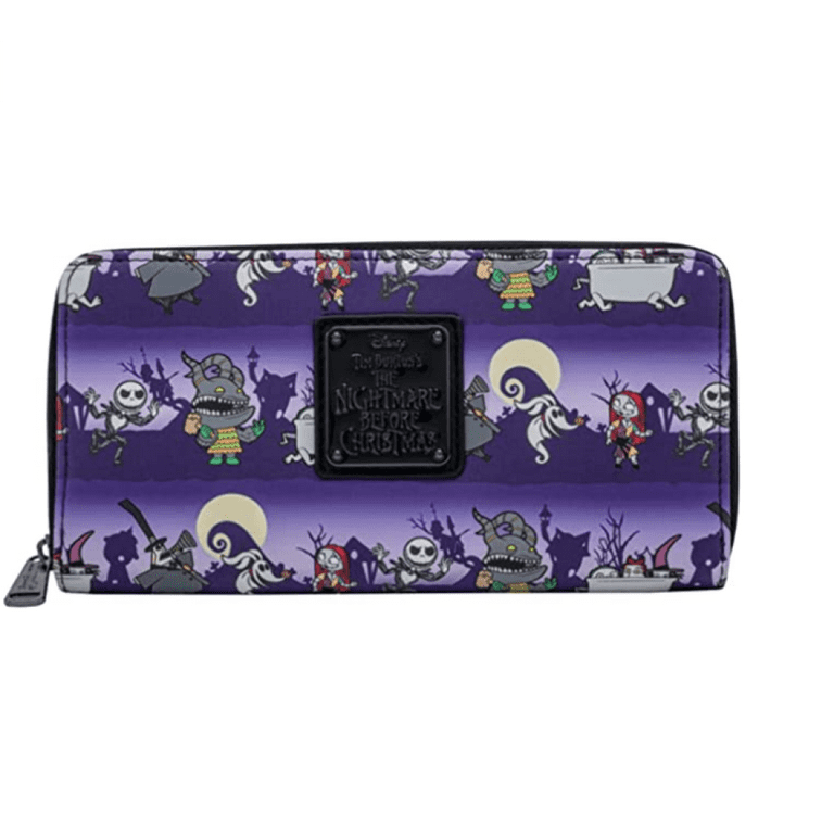 Pop! by Loungefly Disney Tnbc Halloween Line Zip Around Wallet