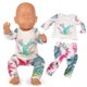 thumbnail image 1 of Ofertas de Black of Friday kkbbma Toys under $5 Ropa de ropa de muñeca de 18 pulgadas para pijamas de muñecas para bebés para camisas de muñecas de 18 pulgadas pantalones PJS, 1 of 7