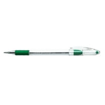 RSVP Ballpoint Pen, Fine Line, Green Ink (Innerpack of 12)