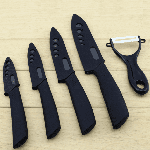Wolf War Kitchen Ceramic Knife Set Professional Knife With Sheaths, Super  Sharp Rust Proof Stain Resistant (6 Chef Knife, 5 Utility Kni