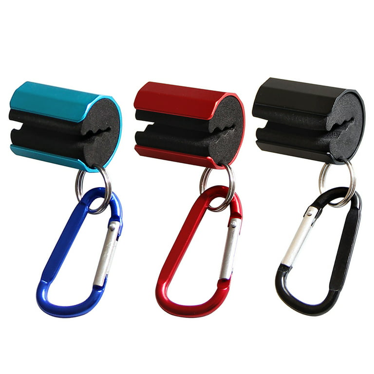 Bingirl Fishing Rod Holder Portable Fly Rod Fishing Pole Holder Clips  Multi-color Wading Staffs Tackle Accessories