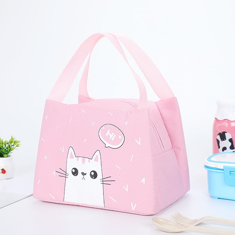 JUSTUP Cute Lunch Bag Tote Bag Lunch Bag for Women Lunch Box Insulated