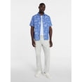 thumbnail image 2 of George Men's & Big Men's Modern Fit Poplin Button Up Shirt with Short Sleeves, Sizes XS-5XL, 2 of 5