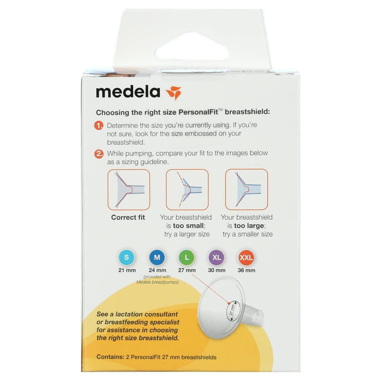 Breastshield - how to get the right size breastshield for your Medela Pump