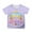 Light Purple, variant on Back To School Season Shirt Relaxed Fit Stretchable Fabric O-Neck Short Sleeve Tie Dye 1st 2st 3st 4st Grade Back To School Hello First Grade T-Shirt
