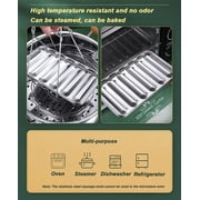 Stainless steel Sausage Mold 6 Cavity for Homemade Hot Dogs, Non-Stick DIY Hot Dog Mold for Oven steamer (Style A)