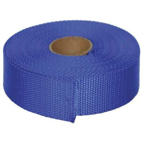 Bulk-Strap Webbing,Nylon,1" W,Blue N01027BL