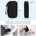 thumbnail image 2 of Travel Organizer Bag Wire Cable Storage Organizers Pouch Carry Case Waterproof Double Layers Data Cables USB Portable Power Storages, 2 of 14