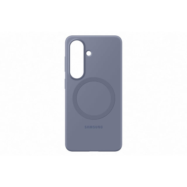 Funda de silicona con imán para Samsung Galaxy S26, azul violeta