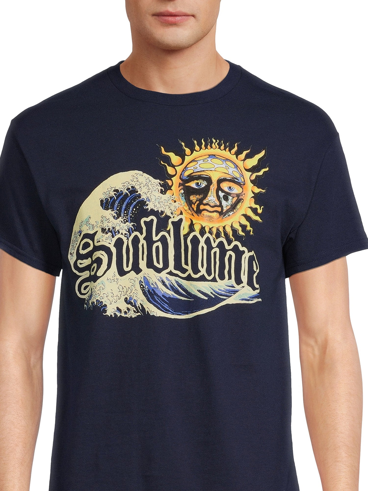 Sublime Birch Tie Dye Men's & Big Men's Graphic Tee 