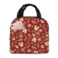 thumbnail image 1 of Balery Golden Squirrels Holiday Bolsa de Almuerzo Aislada – Caja de Almuerzo con Papel de Aluminio Grueso, Mantiene la Comida Fresca por 4 Horas, 1 of 8