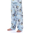 thumbnail image 3 of Bluey Pajamas Boys' 2-Piece Coat Front Flannel Lounge Sleep Set, 3 of 5