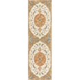 thumbnail image 1 of HomeRoots 354015 2 ft. 3 in. x 8 ft. Runner Wool Ivory Area Rug, 1 of 1