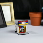 Brick Loot Mini City Brickmart Store Brick Building Kit, 122 Pieces, Compatible with Major Brands