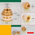 thumbnail image 4 of 3x Conector De De Agua Convertidor De De Jardín Firme DN15 DN20 DN25 Sunnimix Accesorios de tanque de latón, 4 of 8