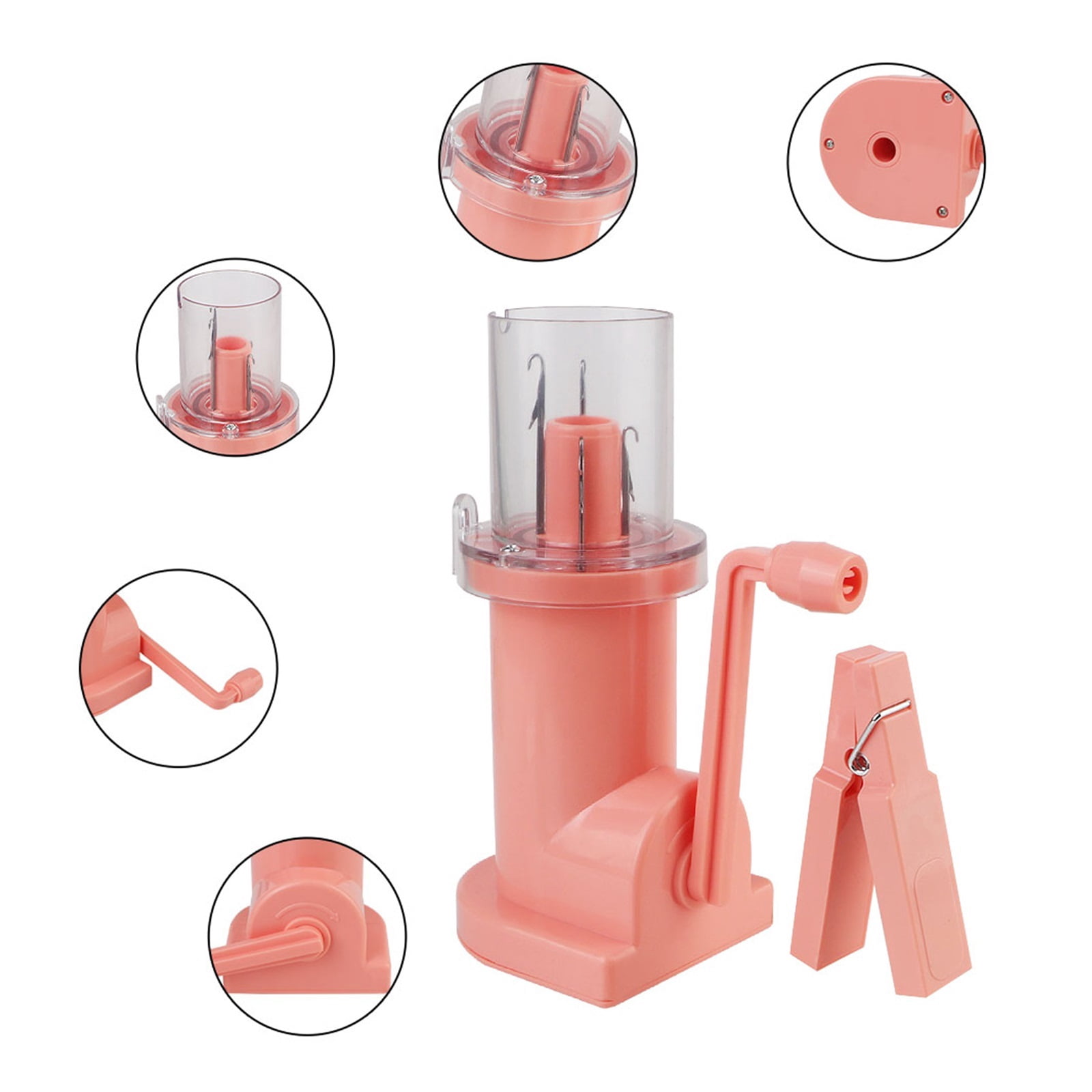 Hand Knit Creative Knitting Machine Craft Bracelet Weave Tool Loom Spool Knitter ,Efficiently Make Yarn Cake