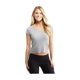 thumbnail image 1 of Aeropostale - Camiseta de pijama para mujer con doble pala, gris, extragrande, 1 of 2
