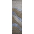 thumbnail image 2 of Addison Rugs Mayfield Premium Machine Washable Transitional Swirls Taupe Runner Rug, 2'3" x 7'6", 2 of 6