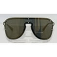 thumbnail image 2 of Versace Women's VE2180-10005A-44 Grey Shield Sunglasses, 2 of 4