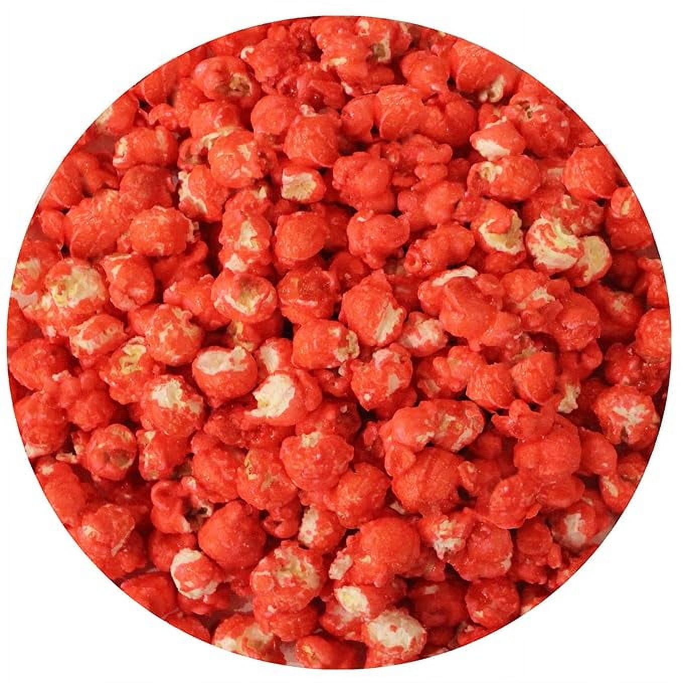 Pink Popcorn with Scoop, 20 Ounce, Watermelon Flavored Popcorn Tub, Fresh Gourmet Popcorn, The Hampton Popcorn & Candy Company