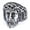 Just Color 05511, variant on Summer Creative Retro Avatar Stainless Steel Ring Unisex Geometric Style Sizes 7 8 9 10 11 12 13 14 15 For All
