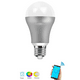 thumbnail image 2 of Bombilla inteligente, 550 lúmenes, bombilla LED WiFi regulable que cambia de color, compatible con Alexa y Google Assistant, 1 paquete (gris), 2 of 5