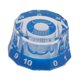 thumbnail image 5 of Perillas de sombrero de copa para bajo de guitarra eléctrica, control de volumen y tono de guitarra eléctrica portátil Azul, 5 of 9