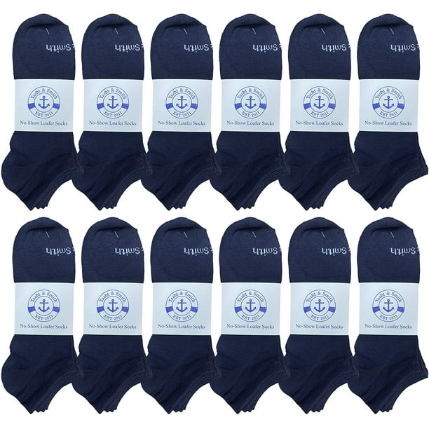 Yacht & Smith BILLIONHATS Wholesale Men's Cotton Shoe Liner Training Socks No Show Thin Low