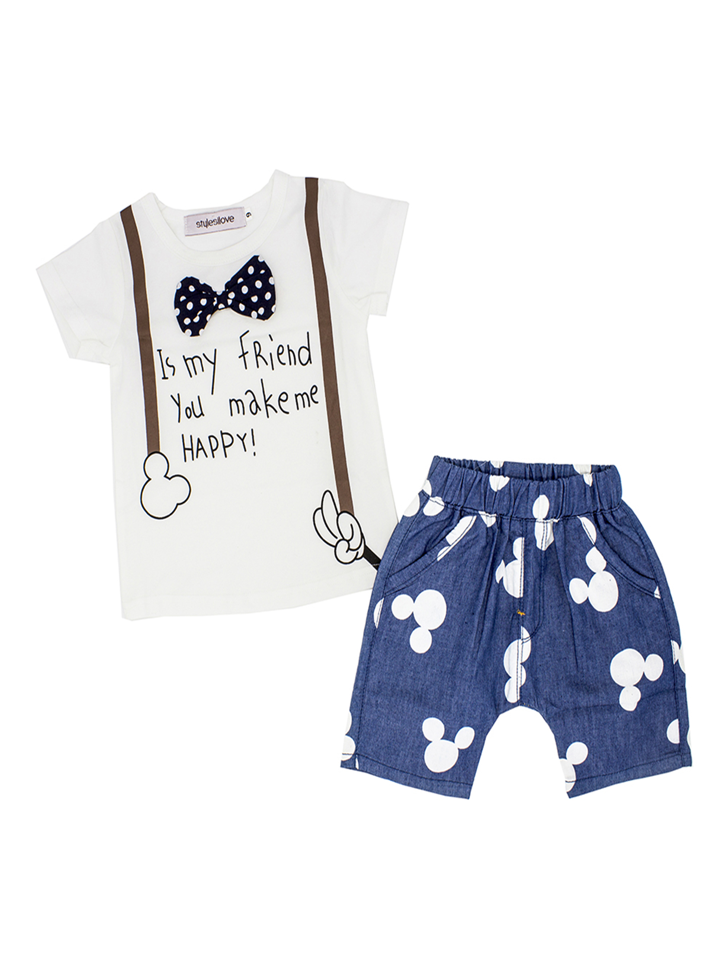 polka dot shirt for baby boy