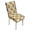 Lily Floral, variant on TSOVTHRID Honeycomb Yellow Print Quilted Dining Chair Cushion Cover Upholstered Adjustable Chair Seat Covers Stretchy Soft Seat Slipcovers for Home, Restaurant, Set of 1