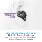 MEE audio SleepTones USB-C Wired Silicone Sleeping Earbuds with Built-In Mic & Volume Controls