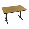 thumbnail image 3 of Correll, Inc. Rectangular Bar and Caf  Table with T-Bases and Columns, 3 of 6