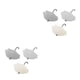 thumbnail image 2 of Yuarrent 3 uds gancho para paraguas ganchos colgantes colgador adhesivo sin rastro organizador llaves decoración cocina dormitorio puertas Blanco Gris Beige 2piezas, 2 of 6