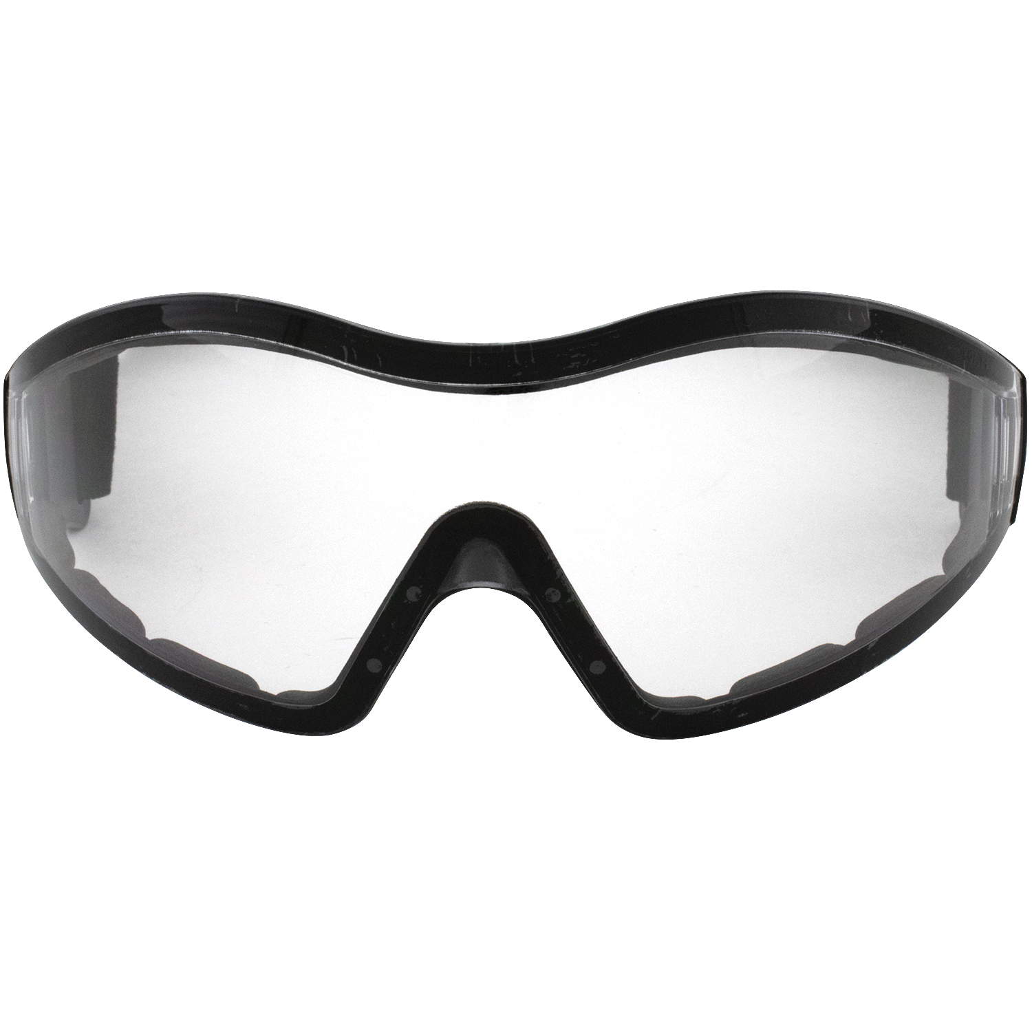 2 Pairs of Birdz Eyewear Boogie Foam Padded Motorcycle Ski Skydiving Z87.1 Safety Goggles Black Frames with Clear & Smoke Anti-Fog Lenses - image 2 of 7