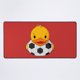 thumbnail image 1 of Una nueva alfombrilla de escritorio con forma de pato de goma de fútbol, 1 of 1