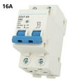 thumbnail image 3 of Miniature Circuit Breaker, 2P 4500A Breaking Capacity DIN Rail DZ47 Air Switch, 3 of 7