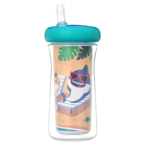 Pinkfong Baby Shark Insulated Straw Cup 9 Oz