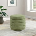 thumbnail image 5 of Cecil Storage Ottoman in Moss Green Fabric, 5 of 7