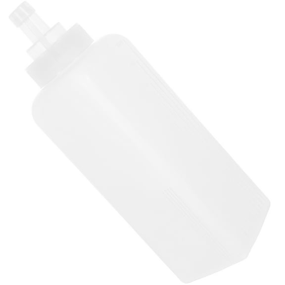 MUSEYA 1Set Syrup Dispenser Transparent PE Wide Mouth Design for Restaurant Use