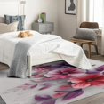 thumbnail image 4 of Cosmos Flower Rug 3x4 Area Rugs, Floral Rugs for Entryway, Modern Carpet for Bedroom Living Room, Machine Washable Non-Slip Indoor Door Mat, Soft Low Pile Area Rug, Small Decorative Rug w&fc374, 4 of 7
