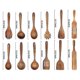 thumbnail image 2 of Wooden Spoons for Cooking,12 Pack Wooden Utensils for Cooking Kitchen Utensils Set Wooden Cooking Utensils Spatulas, 2 of 5