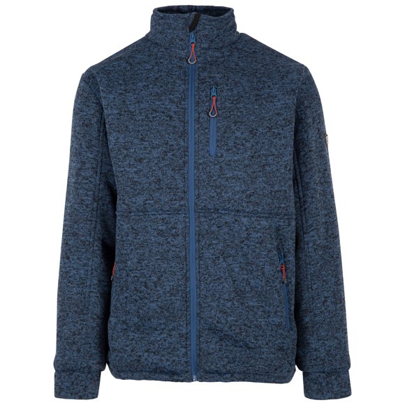Trespass Mens Fleece Jacket Full Zip Sherpa Lining 3 Pockets Talkintire
