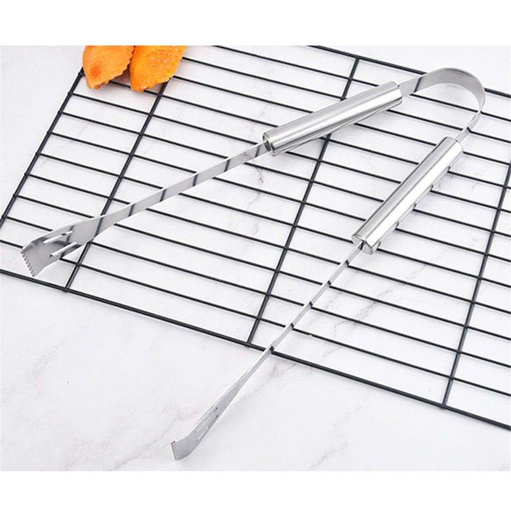 18-Piece Grill Tool Set, BBQ Accessories and Grill Tools, Durable Stainless-Steel Utensils, Spatula, Tongs, Cleaning Brush & More, Grilling Gifts for Men