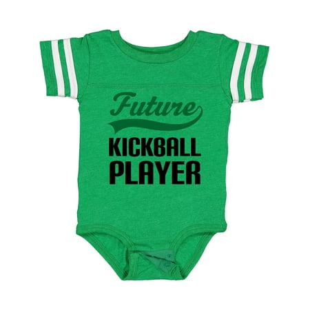 

Inktastic Future Kickball Player Gift Baby Boy or Baby Girl Bodysuit