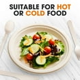 thumbnail image 5 of Cheer Collection Compostable 9 Inch Paper Plates, Natural, 100 Pack, 5 of 5