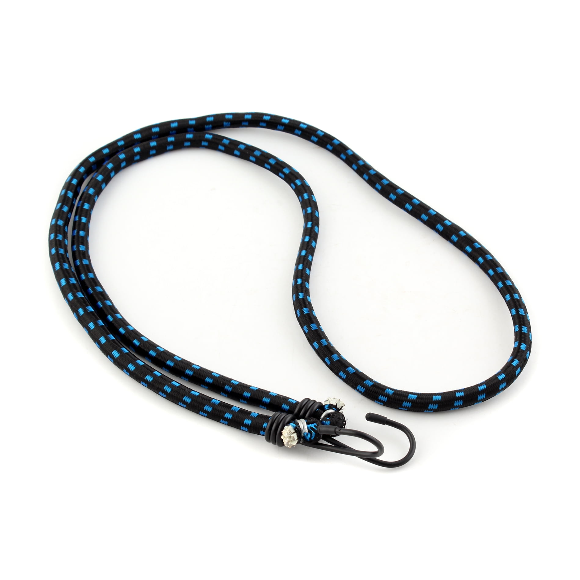 3Pcs Stretchable Tie Down Straps 48" Bungee Cord With Hook in Both End