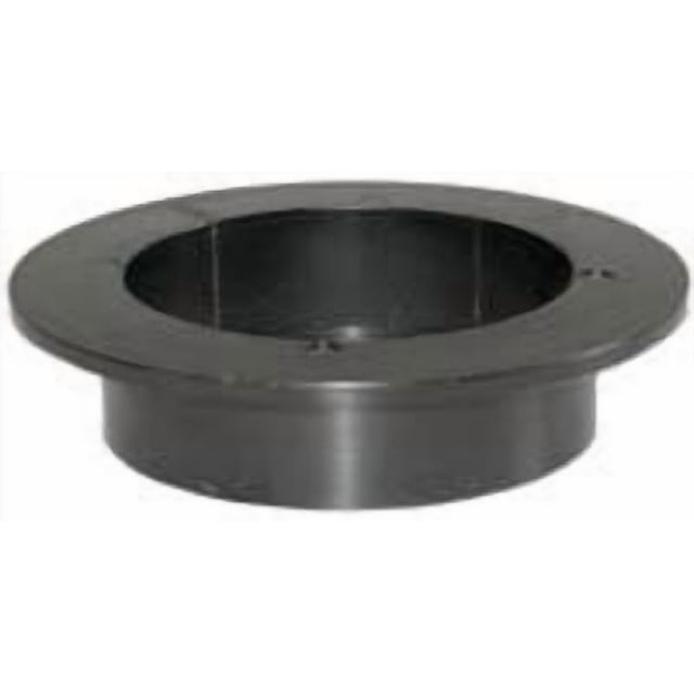 Icon Waste Holding Tank Fitting 00422 For Icon Direct Holding Tank; Flush Slip Fitting; 2 Inch Diameter; Black; ABS Plastic; Single