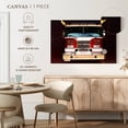 thumbnail image 5 of Elephant Stock Fire Truck Wall Art - Horizontal Canvas Wall Art - Living Room Wall Decor - Transportation Canvas - Red And Gold Decor - 48" x 32", 5 of 8