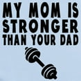 thumbnail image 2 of CafePress - My Mom Is Stronger Than Your Dad Body Suit - Baby Light Bodysuit, Size Newborn - 24 Months, 2 of 4