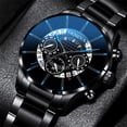 thumbnail image 2 of Nuevos relojes de negocios de lujo para hombre, reloj de pulsera de cuarzo de acero inoxidable para hombre, reloj de fecha y calendario de moda informal, reloj masculino Tan Jianjun unisex, 2 of 2